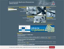 Tablet Screenshot of absolwent.com.pl